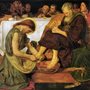 painting of Jesus washing Peter's feet