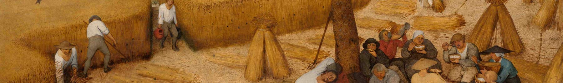 Detail from Bruegel's painting The Harvesters.