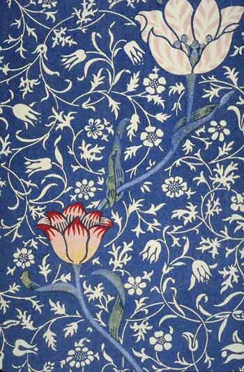 William Morris, Medway, printed textile, 1885