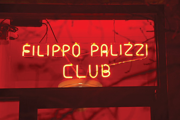 window of the Filippo Palizzi Club