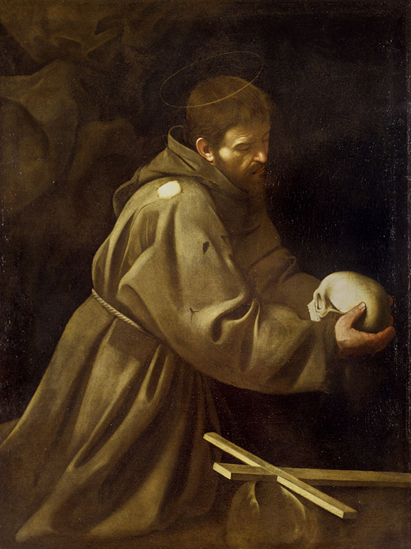 Saint Francis, a painting by Caravaggio