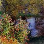 Claude Monet's painting, A Corner of the Garden at Montgeron