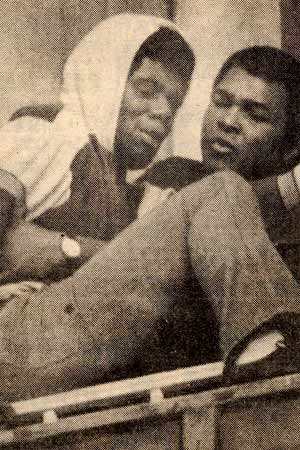 Mohammad Ali with the jumper.