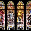 stained glass window