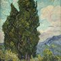 Cipreses por Vincent Van Gogh