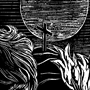 Detail from Lisa Toth's illustration for the story The Way to the Cross by Lew Wallace.