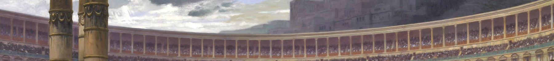 painting of Early Christian martyrs in the Colosseum