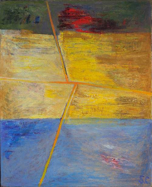 Sr. Christamaria Schröter Die Antwort 2009 Oel auf Leinwand, ungerahmt 80 × 65