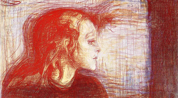 Edvard Munch, The Sick Child II
