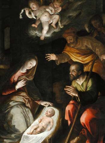 Roland Mois, Detail from The Adoration of the Shepherds
