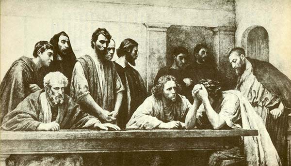 Holy Saturday by Eugene Burnand