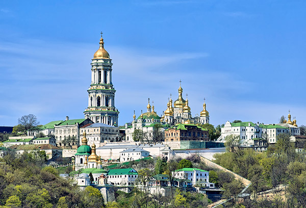 Lavra Orthodox monastery in Kiev