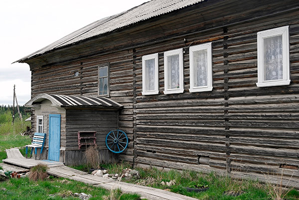 Village house in Pinega, Russia