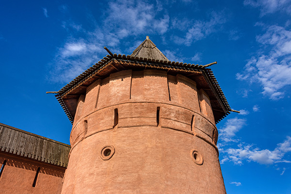 A tower of the Suzdal Monastery, Russia