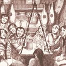 detail of Saturday Night at Sea by  George Cruikshank