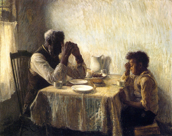 The Thankful Poor, a painting by Henry Ossawa Tanner