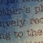 textured text 