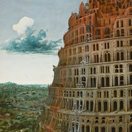 Pieter Bruegel The Elder painting, The Tower of Babel