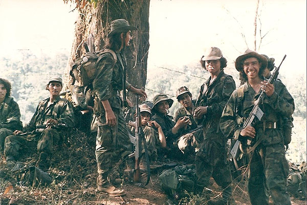 Members of the Nicaraguan Contra in 1987