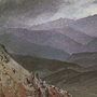 The road in the Sinai after the storm, Karl Bryullov, detail