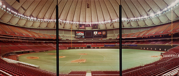 interior of the Kingdome stadium, Seattle, Washington