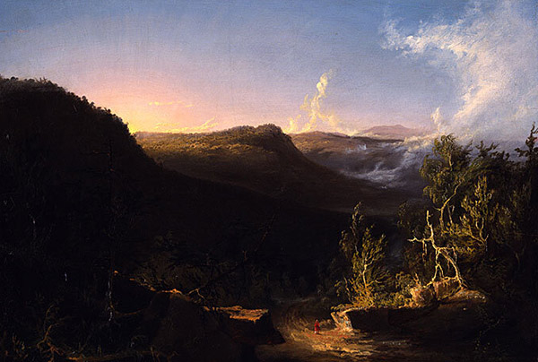 Thomas Cole, Catskills Mountain Landscape, 1826