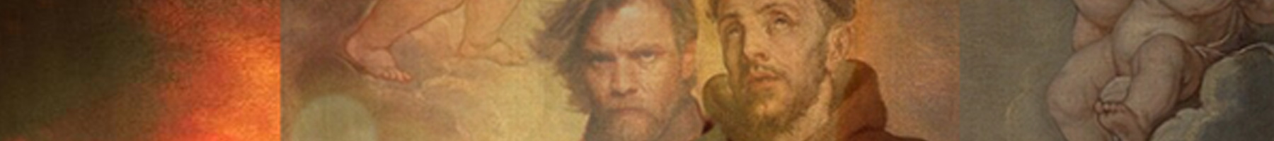 overlaid image of a jedi knight and St Francis