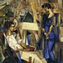 Portrait of two women by Diego Rivera
