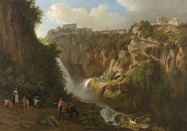 The Waterfall at Tivoli, by Abraham Teerlink, 1824