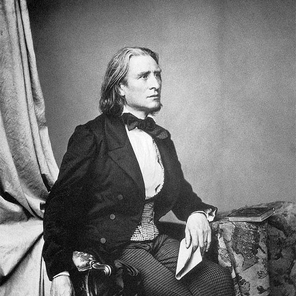 photograph of Franz Liszt