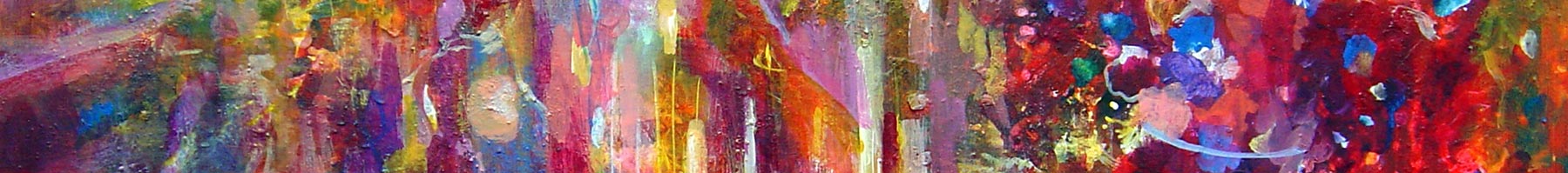 colorful impressionistic painting