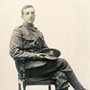 young man in a WWI British army uniform