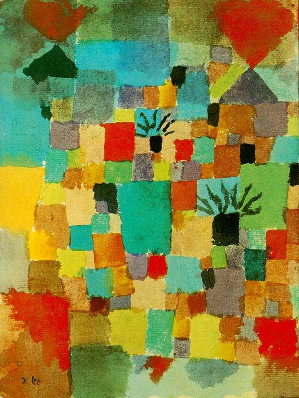 Southern Tunisian gardens by Paul Klee, 1919