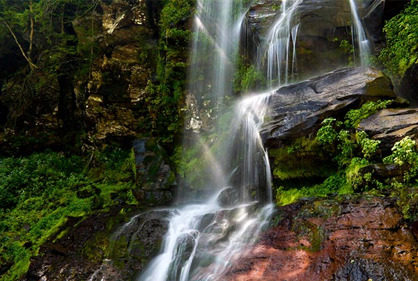 photograph of Bridal Veil Falls by Britta Wareham