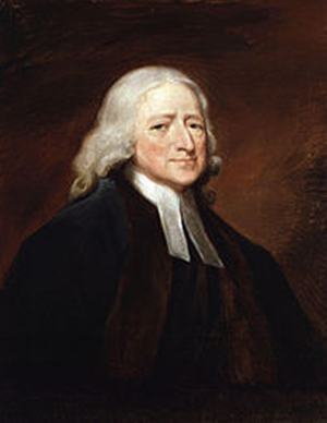 portrait of John Wesley
