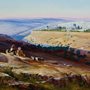 painting of Jerusalem from the Mount of Olives