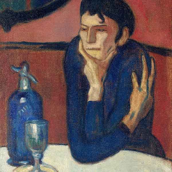Pablo Picasso, Absinthe Drinker, 1901