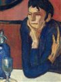 Pablo Picasso, Absinthe Drinker, 1901