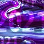 2021 written over swirling purple paint