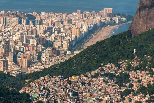 Shanty Town in Rio de Janeiro