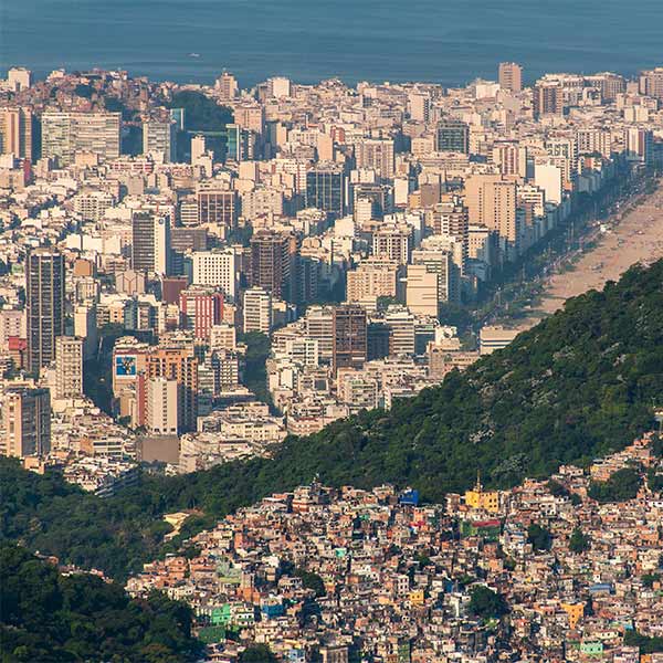 Shanty Town in Rio de Janeiro