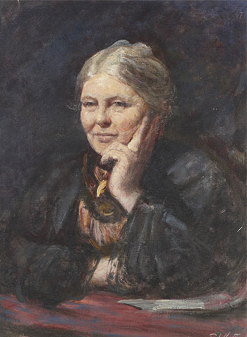 Portrait of Charlotte Mason by Frederic Yates