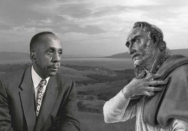portraits of Howard Thurman and Augustine of Hippo