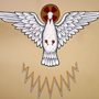 painting of a white dove