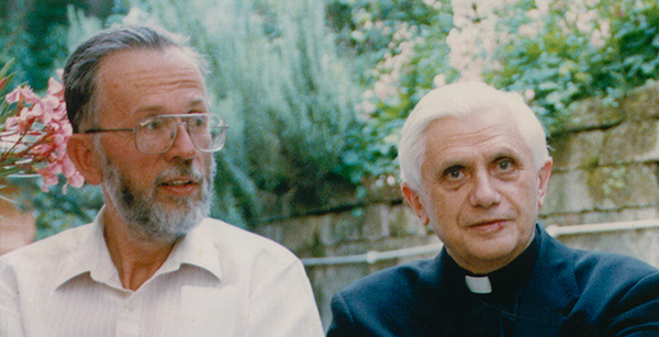 Johann Christoph Arnold and Joseph Ratzinger