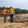Road repair in North Carolina