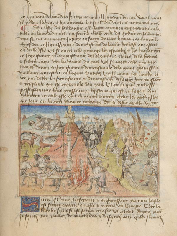 medieval illustrations of India