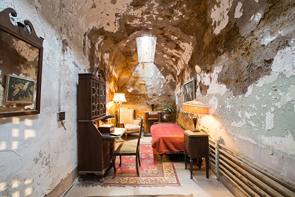 Al Capone's cell in Philadelphia