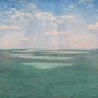 painting of sunlight on the English Channel
