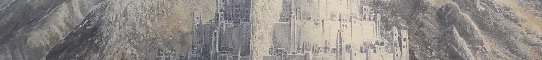 illustration of Minas Tirith